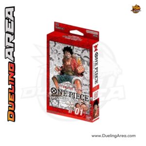 One Piece Starter Deck 1 Straw Hat Crew - Starter Deck 1 Straw Hat Crew (ST-01) - المجموعة بطاقات المبتدئة من ون بيس - طاقم قبعة القش (ST-01)