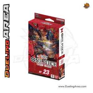 One Piece: Starter Deck 23 RED Shanks (ST-23) - لمجموعة بطاقات المبتدئة اصدار 23  (ST-23)