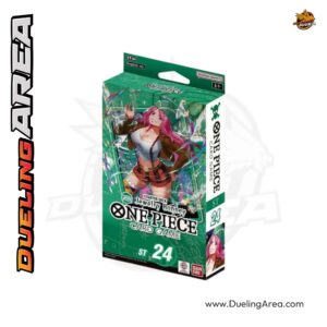One Piece: Starter Deck 24 GREEN Jewelry Bonney (ST-24) - لمجموعة بطاقات المبتدئة اصدار 24 - مجوهرات بوني الخضراء