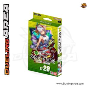 One Piece: Starter Deck 28 GREENYELLOW Yamato (ST-28) - المجموعة بطاقات المبتدئة اصدار 28 ياماتو أخضر مصفر
