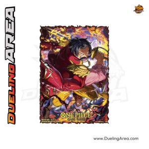 One Piece Card Game Official Sleeves Assortment 12 - Gol.D.Roger (70-Pack) - Bandai Card Sleeves - غلاف بطاقات لعبة ون بيس الرسمية - 12 غطاءً - غول دي روجر ( 70 غلاف) -  بانداي