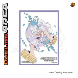 One Piece Card Game Official Sleeves Assortment 12 - Monkey.D.Luffy (70-Pack) - Bandai Card Sleeves - غلاف بطاقات لعبة ون بيس الرسمية  12 - مونكي دي لوفي ( 70 غلاف) -   بانداي