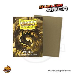 Dragon Shield Dual Matte Standard Sleeves - Truth (100-Pack) - Dragon Shield Card Sleeves - حافظه بطاقات درع التنين المزدوجة غير اللامعة - الحقيقة (عبوة من 100 قطعة)